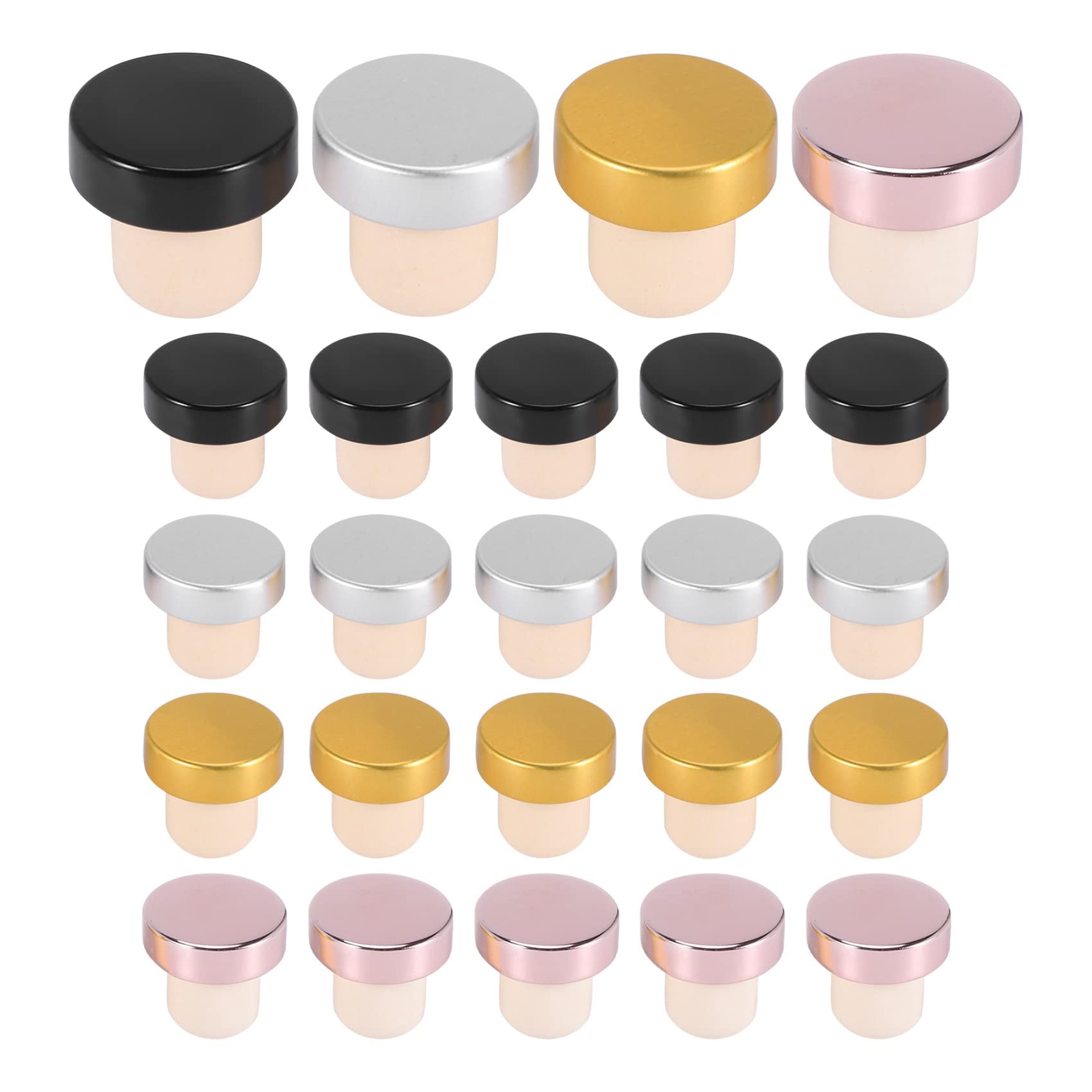 CTRLZS T-Shaped Stopper Cork Wine Stopper Bottle Stoppers,Wine Bottle Stopper Sealing Plug Bottle Cap for Wine Beer Bottles