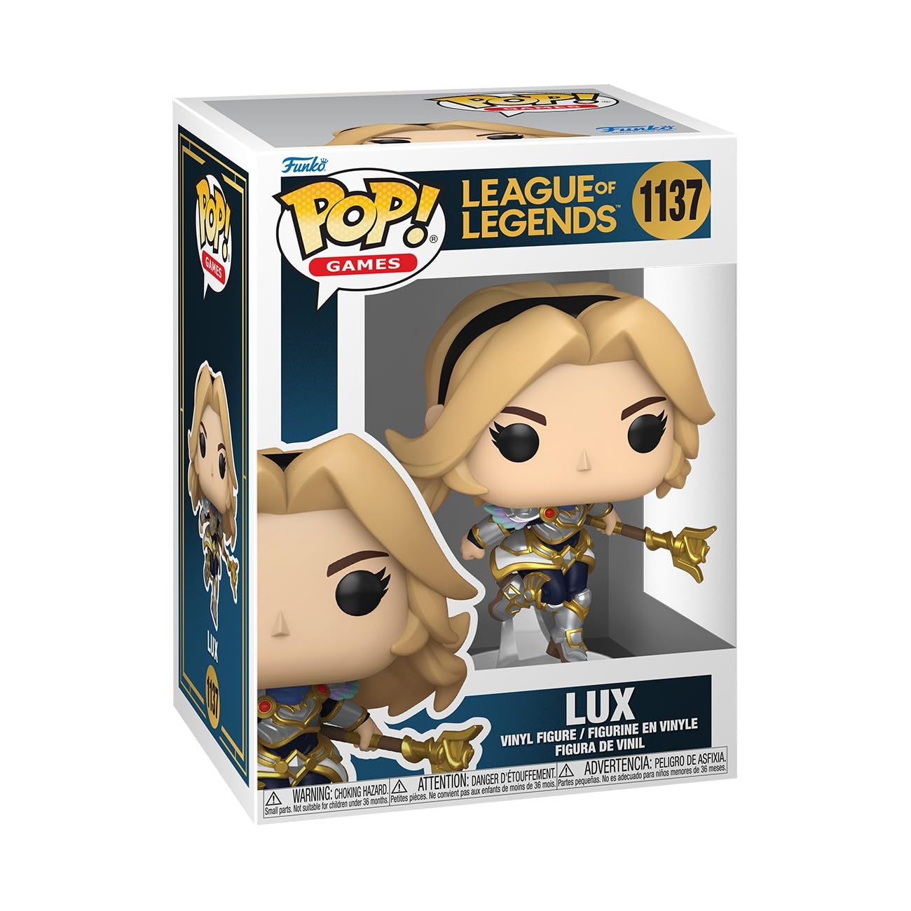 Funko Pop! Games: League of Legends - Lux - Collectable Vinyl Figure - Gift Idea - Official Merchandise - Toys for Kids & Adults - Video Game Fans -
