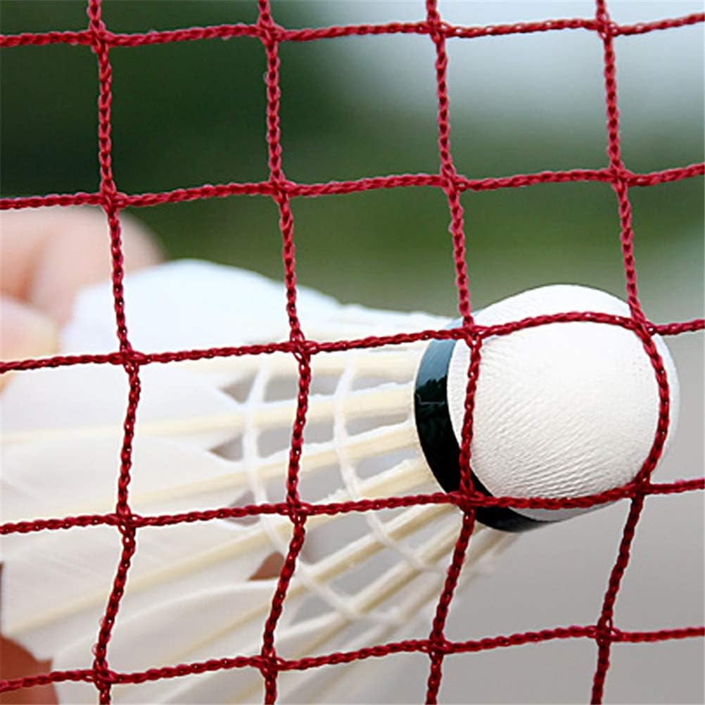 Portable Badminton Training Net, Durable Beach Volleyball Tennis Pickleball Net for Outdoor Beach Garden Sports Competition Training (C)