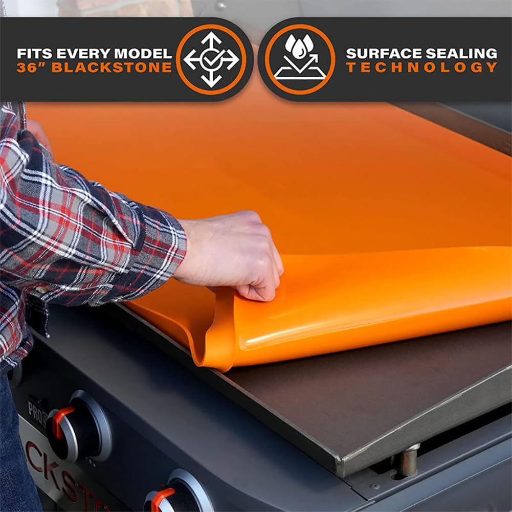 Grillmatte Aus Silikon Für Blackstone 73,7 Cm – Rostschutz, Mit Antihaft, Extra Robust Und Mit Vollkante