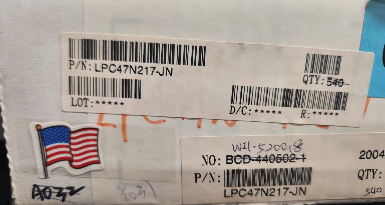 (1 PC) LPC47N217-JN SMSC Super I/O Controller with LPC in