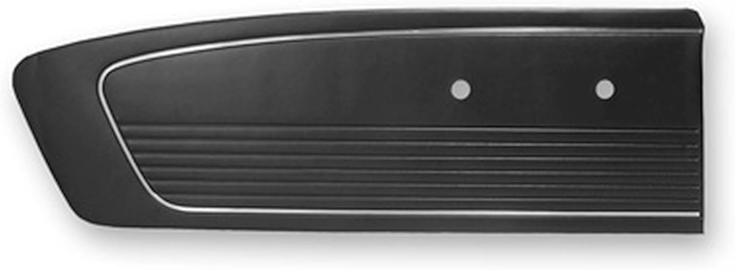 Scott Drake C6ZZ-65239423BK 1966 Standard Door Panels Black