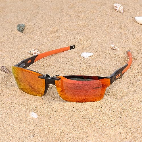 Image of Polarized CLIP-ON Sunglasses for Oakley Crosslink OX8027 53x17