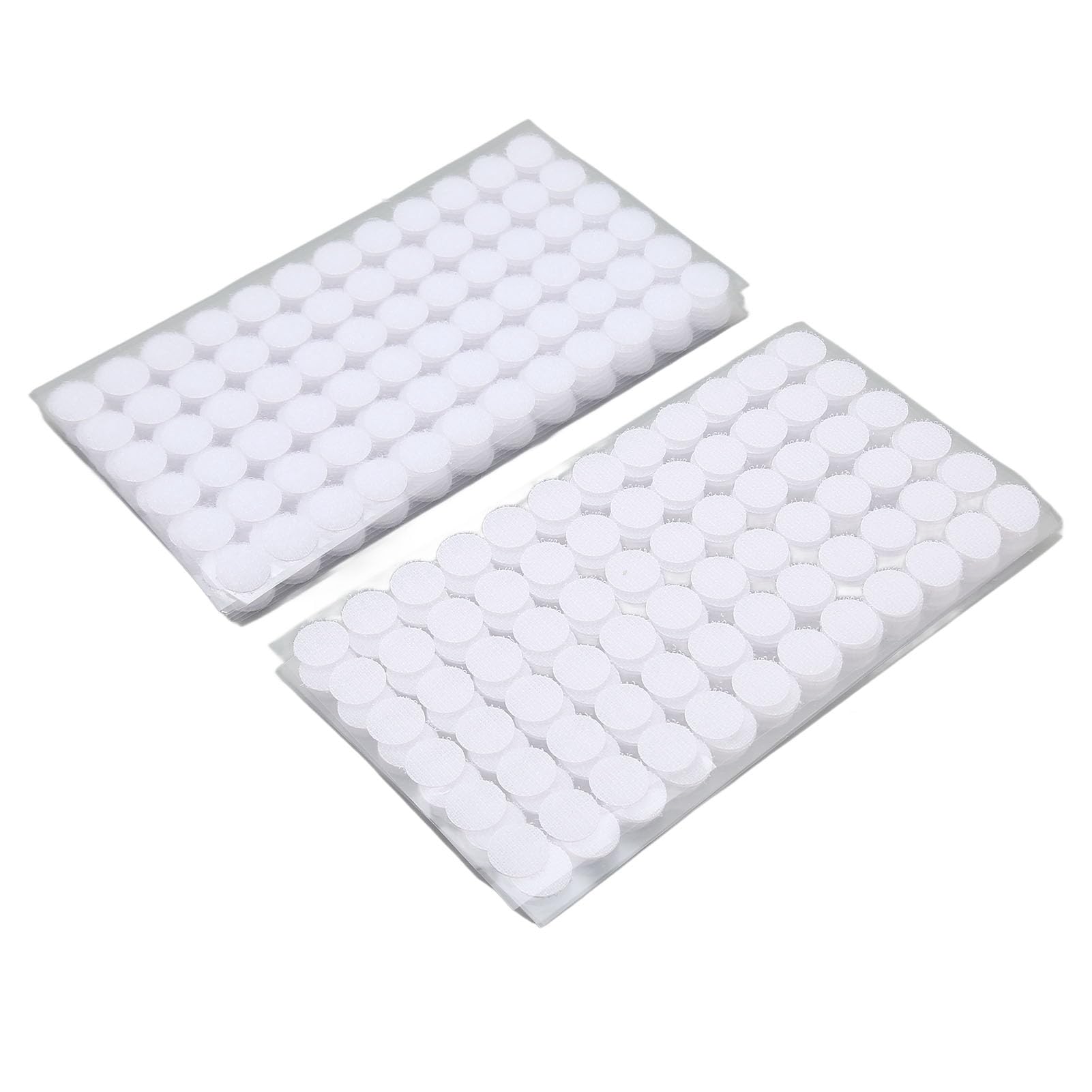 Dots Tapes, SkinFriendly Round Shape Adhesive Dots Polyester Fiber Prevents Slipping Sticks Easily White for Smoothing