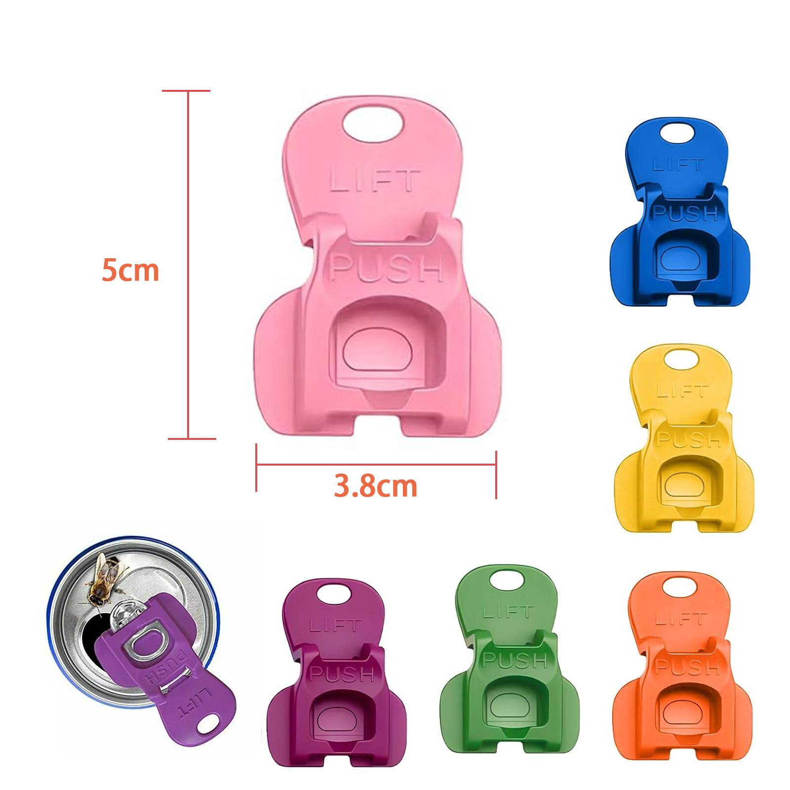 Ouvre-boîtes de Bière Manuel Canette Soda Aluminium 12 Pièces