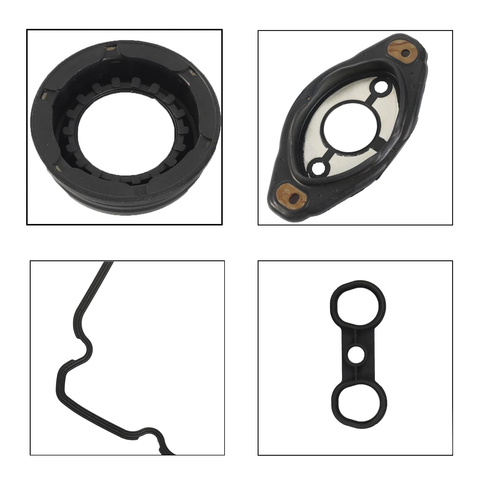 Uszczelka pokrywy zaworów silnika 11127582245 11127559311 Pasuje do BMW 3 Coupe X1 X3 X5 Z4 323i 325i 328i 330i 528i 2.0 3.0L 2005-2013 Uszczelka pokrywy zaworu Zestaw Uszczelek Silnika