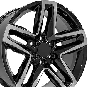 Amazon.com: OE Wheels CV34 20 Inch Rims Fit Silverado 1500 Trail Boss ...
