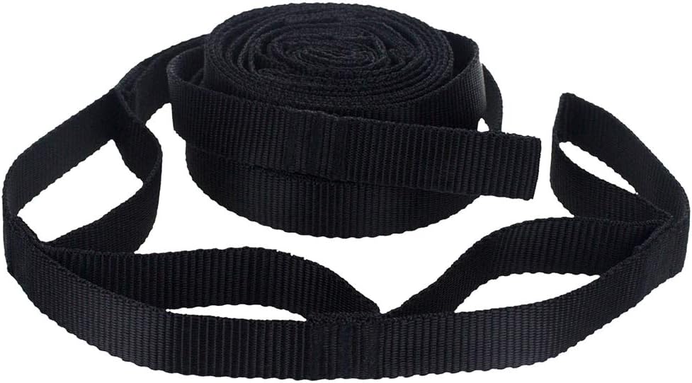 2Pcs Hammock Straps - Hammock Tree Straps Set,No Stretch Suspension System Kit,200cm Adjustable Outdoor Tree Hanging Yoga Tied Rope Belt for Camping Hiking 1 61rrHKHyHbL. AC SL1001