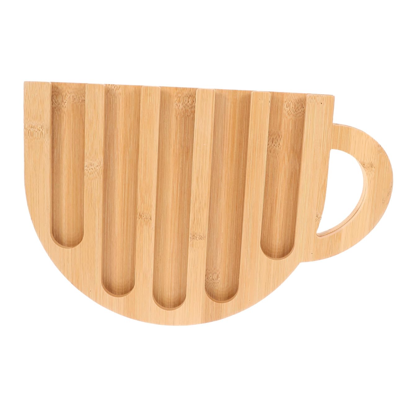 Estante Diseño Taza para Cápsulas de Café de Madera Beige | Organizador Creativo para Oficina y Hogar, Formato Estable y Compacto, Soporte de Exhibición Estilo Original