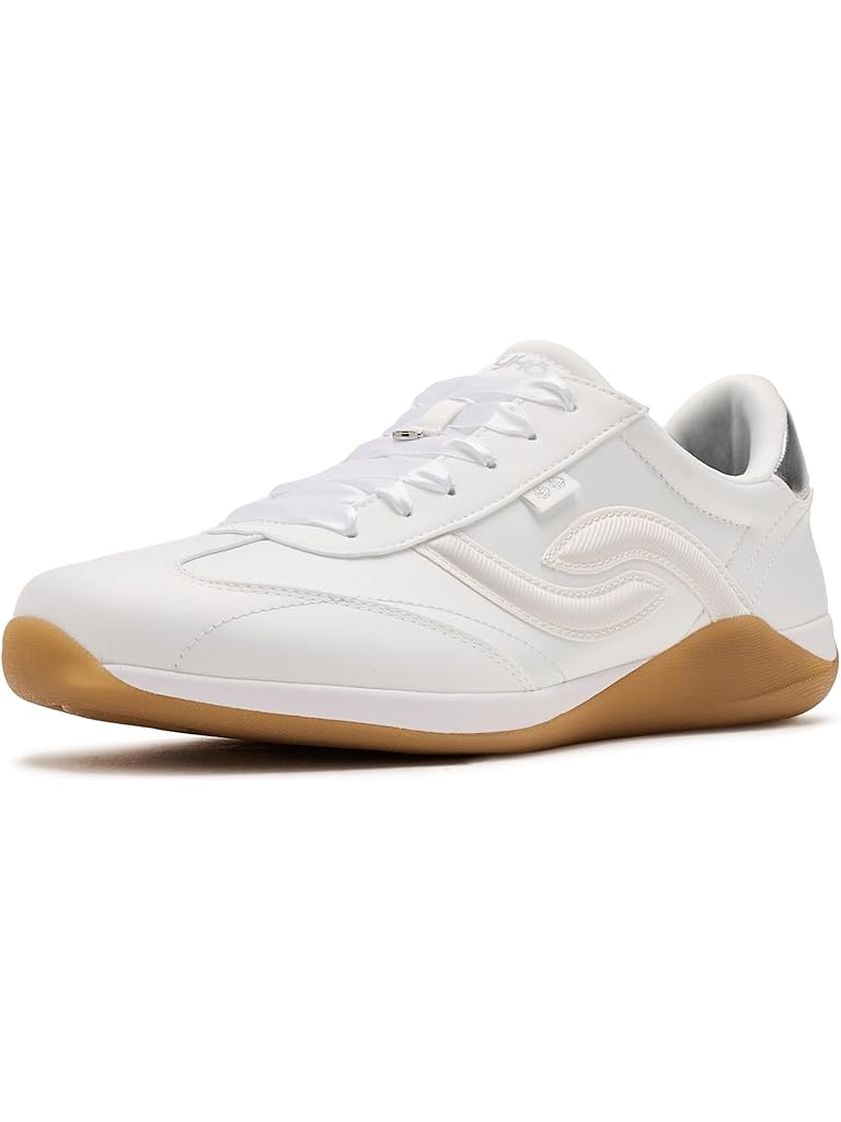 White Ryka Era Lace Up Sneakers