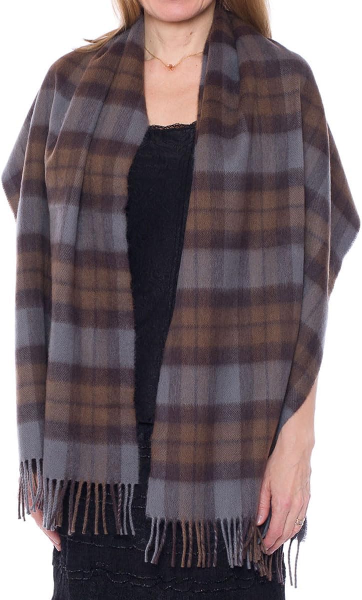 OUTLANDER Stole Premium Lambswool Tartan