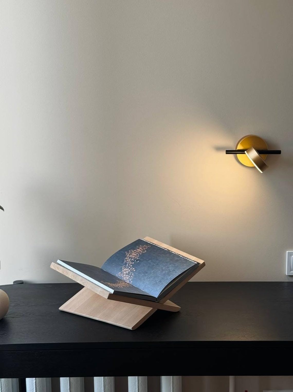 Leggio aperto per libri in legno, personalizzabile, supporto per libri di cucina, decorazione eclettica per la casa, idea regalo per gli amanti dei libri, regalo per la festa della mamma