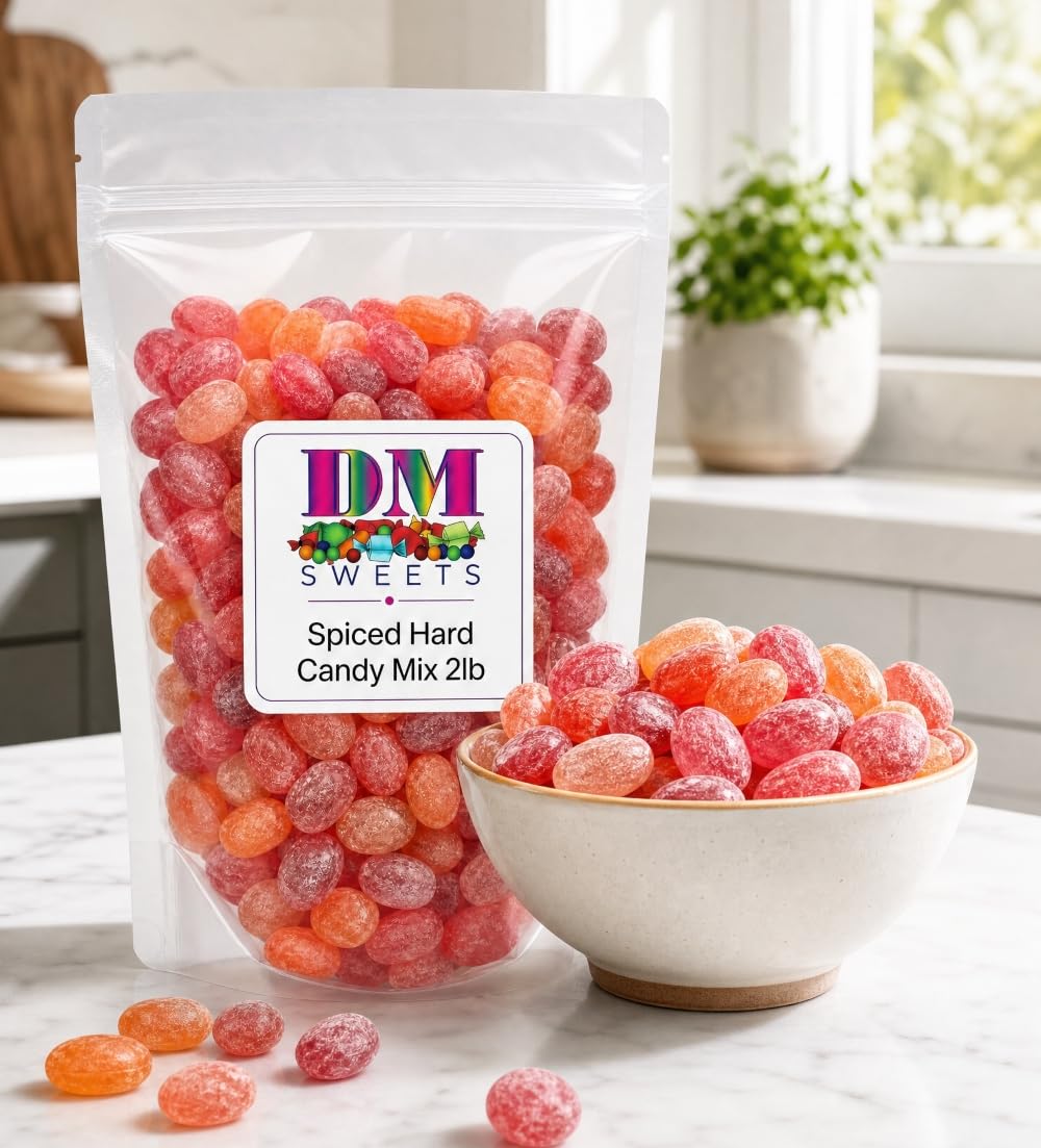 Amazon.com : Spiced Hard Candy Assortment - 2 lb Bulk Bag of Sugar