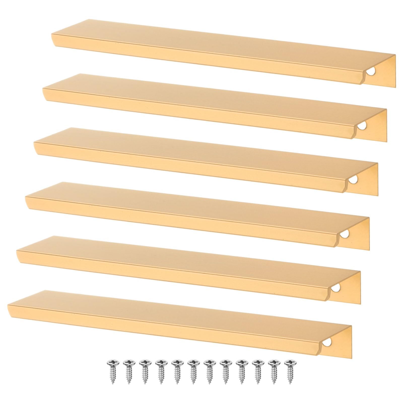 M METERXITY 6-Pack Cabinets Drawers Edge Pulls