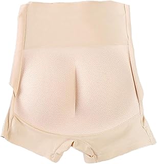 Short justo | Calcinha acolchoada sem costura | Leggings femininas para motociclista, levanta bumbum, cintura alta, shorts com controle de barriga Fengr-au