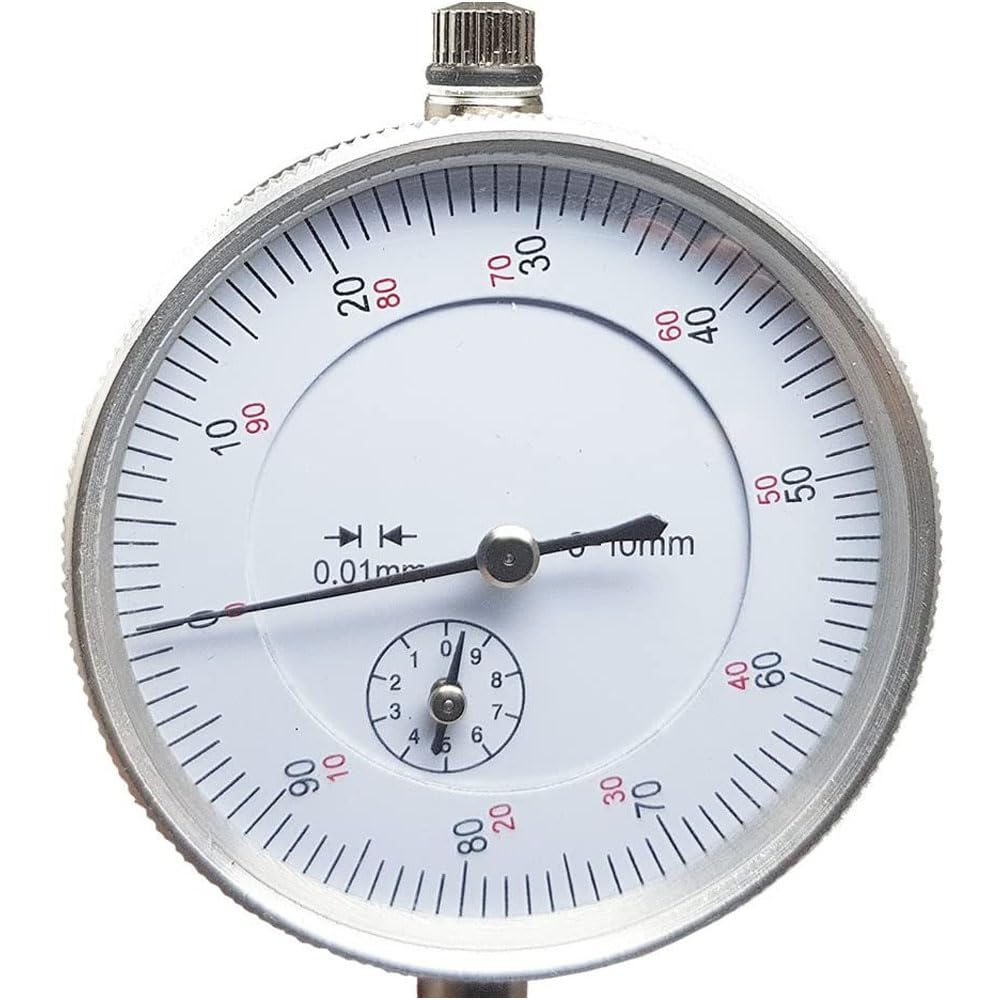 Made In Italy Comparatore Centesimale A Orologio 0-10mm - Risoluzione 0.01mm, Base Magnetica, ! Strumento Misurazione Precisione Italiano - Foto 12