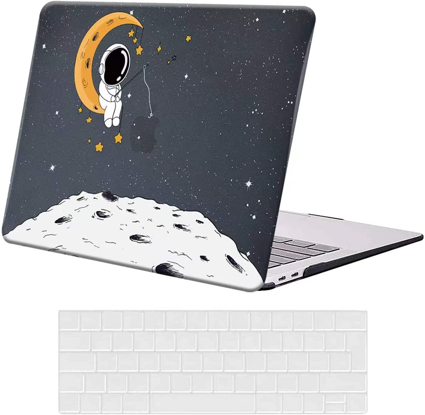 Con Bonus Cultura Custodia MacBook Air 13 Retina 2018-2021 - Cover Protettiva Rigida Con Copertura Tastiera Balena Custodia Pc - Foto 8