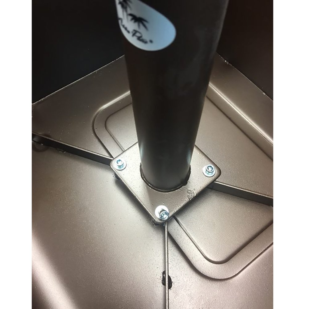 Best Choice Products 81Pound Heavy Duty Square Concrete Rolling