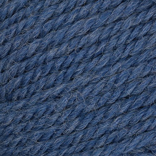 Image of Patons Classic Wool Yarn, 3.5oz, Gauge 4 Medium, 100% Wool New Denim - For Crochet, Knitting & Crafting