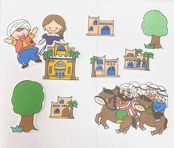 Amazon.co.jp: アリババと40人の盗賊 パネルシアター お話 台本