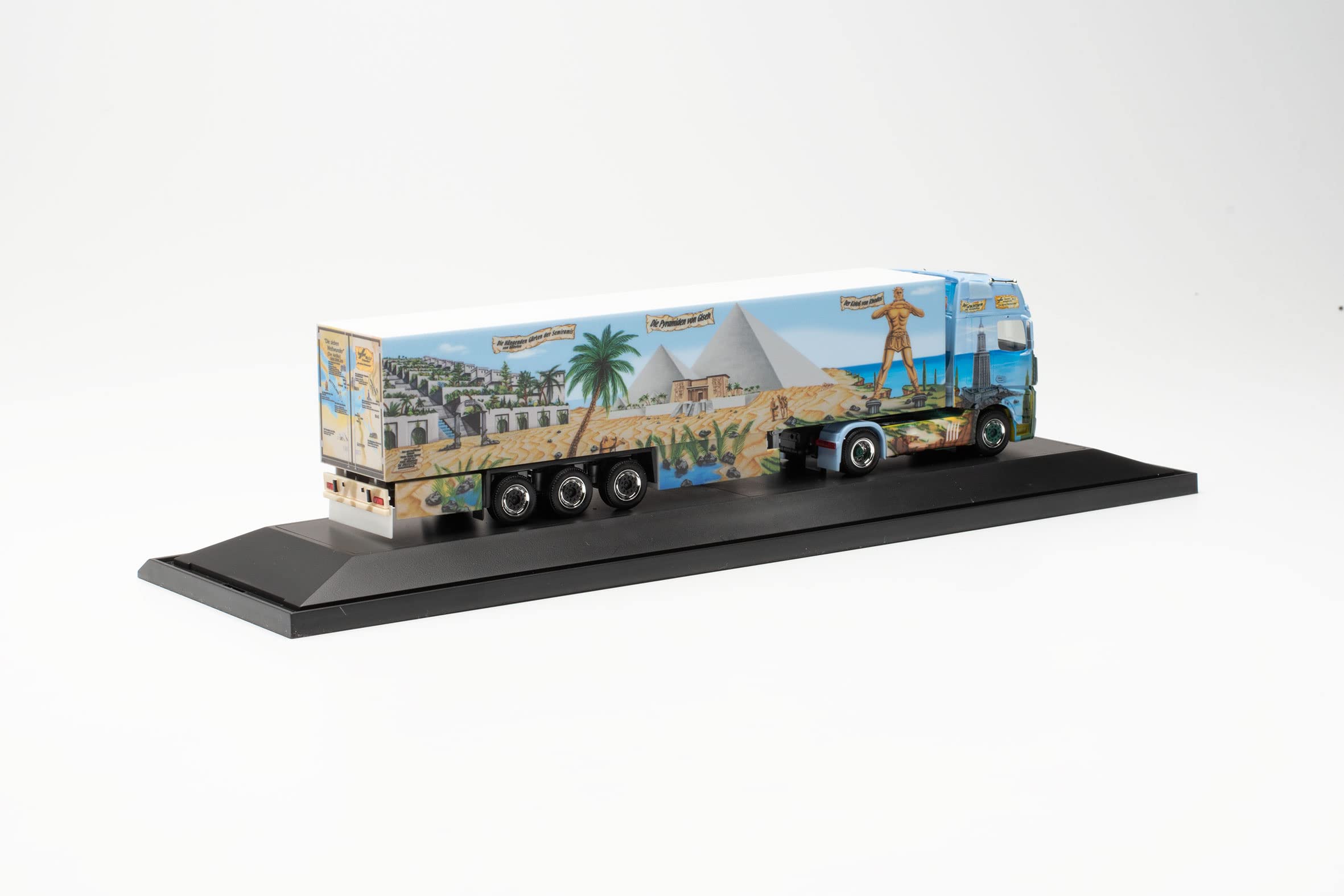 Herpa Camion Mercedes Actros 2540 DACHSER Avec Remorque - HO 1/87 - Occasion