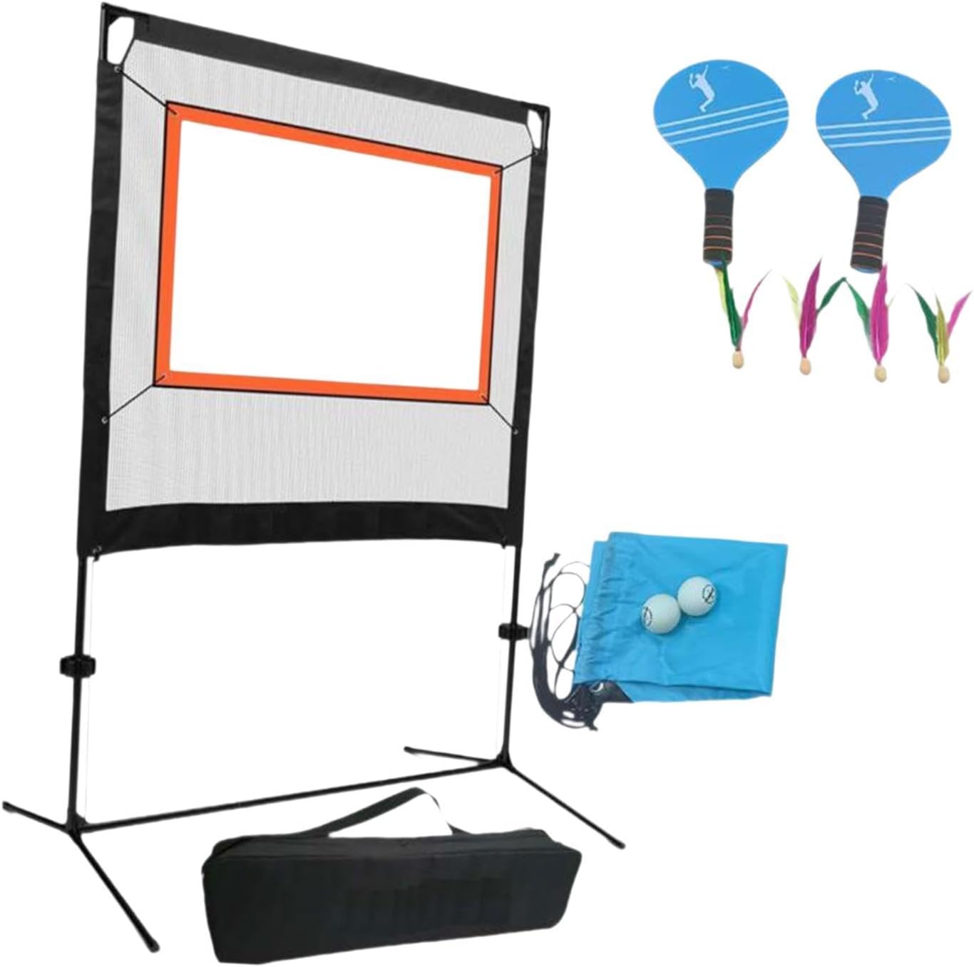 DeeRace バドミントン ネット セット テニス ネット セット 簡単セットアップ ネット バドミントン セット 裏庭 ネット付