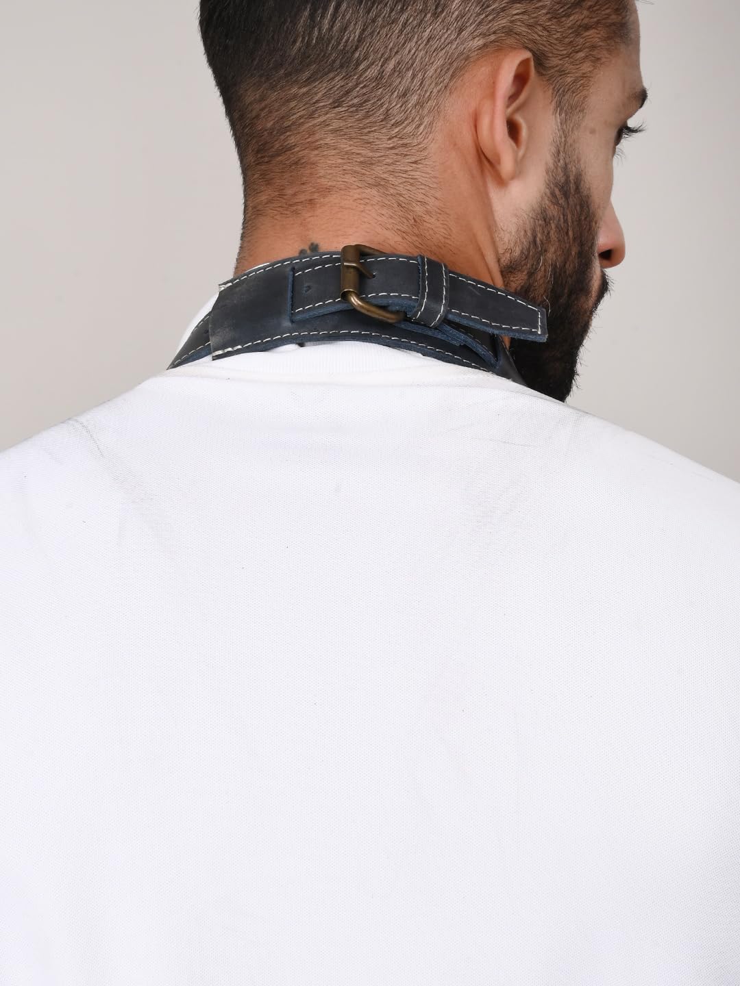 RABADA Leather Apron with Tool Pocket, Heavy Duty Apron, Woodworkers Apron, Mechanics Apron, Blacksmiths Apron, Carpenter Apron, Heat and flame resistance aprons, Adjustable M to 4XL Apron.