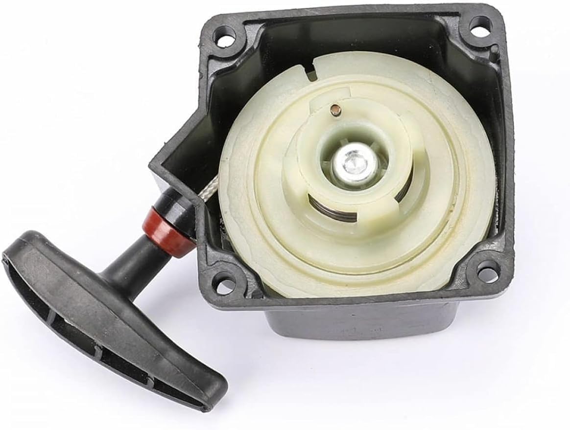 LegendTech-Arrancador de retroceso, arranque y trinquete para desbrozadora de 49 cc 52 cc para varios desbrozadoras cortacésped de 66 mm - 4