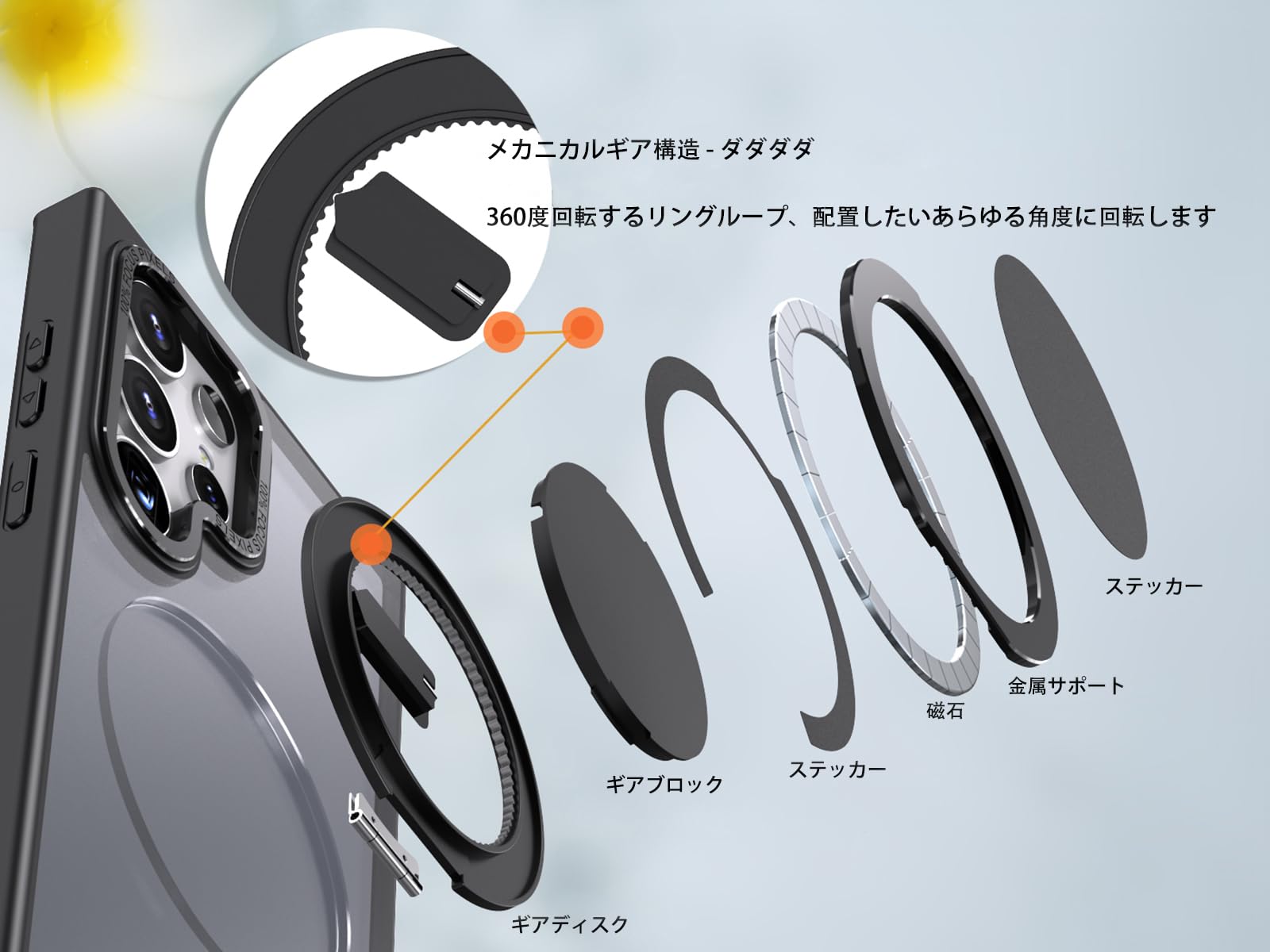 Amazon.co.jp: HCXLYP Samsung Galaxy S22 Ultra/S23 Ultra ケース 