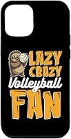 Vista 1 de iPhone 15 Voleibol Lazy Beach Vball - Funda de perezoso de voleibol