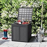 Zoom IMG-1 costway baule da esterno 145 Zoom IMG-1 costway baule da esterno 145