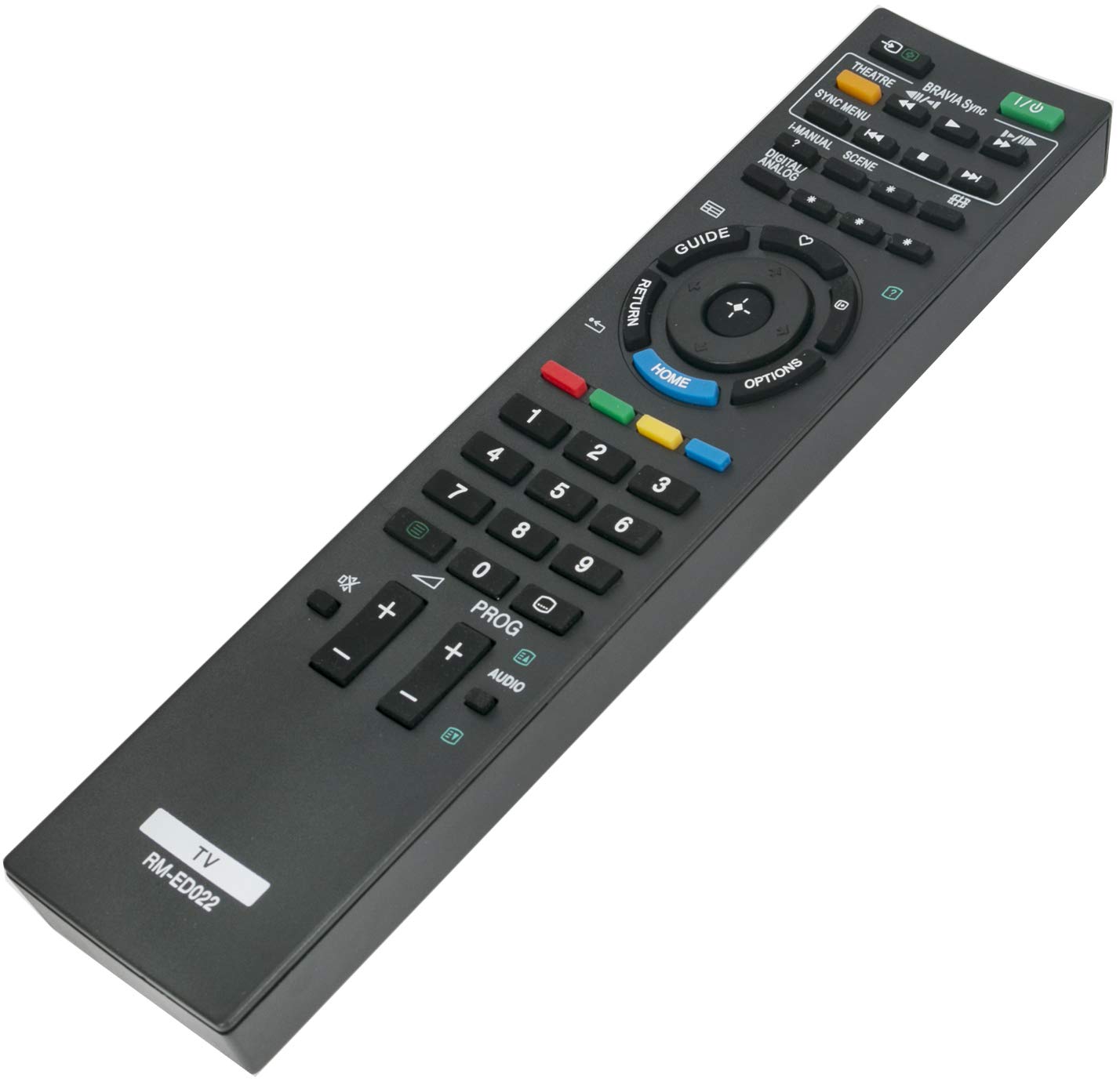 ALLIMITY RM-ED022 Remote Control Replaced for Sony LCD Bravia Plasma TV RMED022 KDL-32NX500 KDL-32NX500E KDL-37EX302 KDL-37EX401 KDL-37EX401E KDL-37EX401U KDL-37EX402 KDL-40BX400 - Image 2