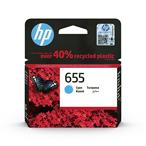 Hp 655 Cyan Original Ink