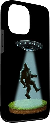 Miniatura 3 de iPhone 13 Pro Max Bigfoot Ufo Abduction Sasquatch Abducted Alien Case