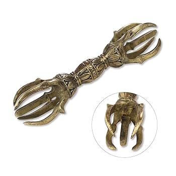 Amazon.co.jp: 五鈷杵 15cm 大サイズ 真言宗 密教法具 : ホーム