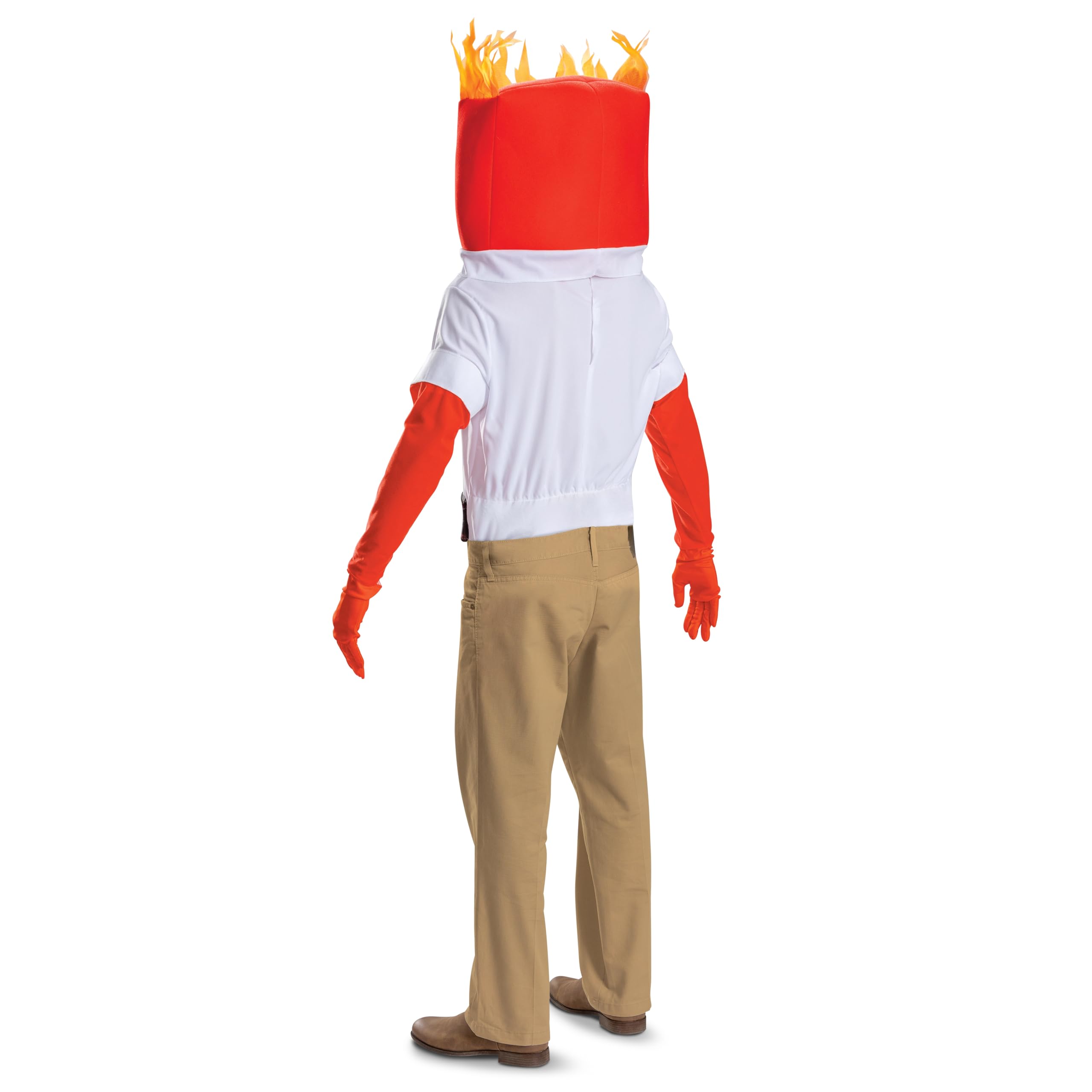 Disguise Costume da adulto Inside Out Anger, kit di accessori per costume ufficiale di Halloween