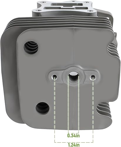 Miniatura 3 de 577424001 Kit de pistón de cilindro para soplador de mochila RedMax EBZ8500 EBZ8500RH con bujía