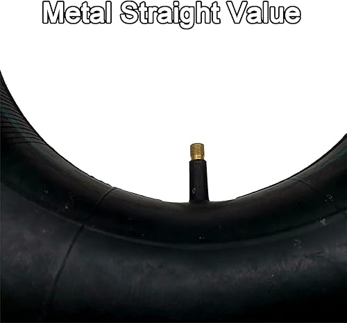 Miniatura 3 de Paquete de 2 tubos interiores 3.50-8 con vástago de válvula para neumático de carretilla de 8 pulgadas, tamaños de llanta