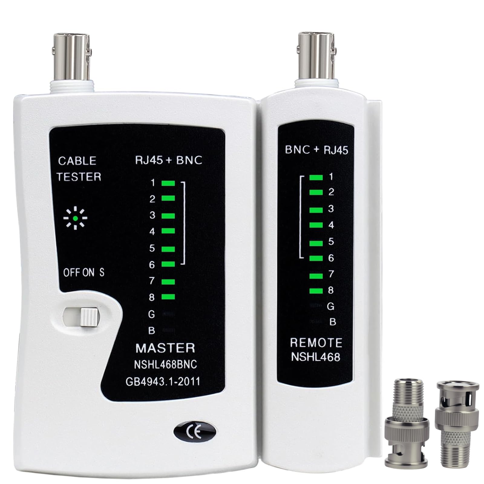 Coaxial Cable Tester - RJ45, BNC, & Coax Tester -1