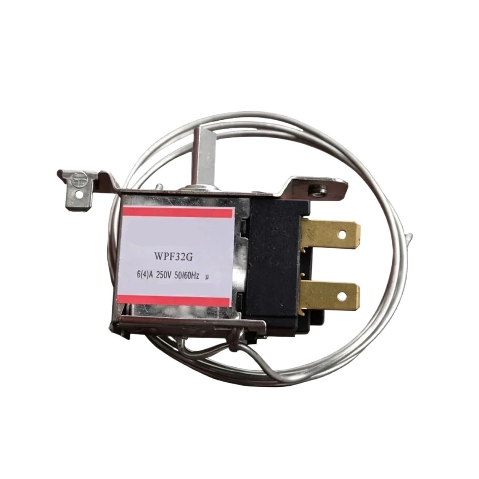 Termostato De Descongelación Del Refrigerador, WPF32G Ambos Lados Dos Pines Zer Controlador De Temperatura Del Refrigerador Sensor Longitud De La Sonda 50 Cm Termostato