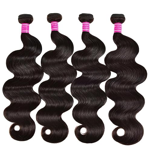 Miniatura 7 de Paquetes de cabello ondulado humano 22 24 26 pulgadas. Paquete de cabello ondulado humano 100% virgen sin procesar. 3 paquetes de tejido de cabello