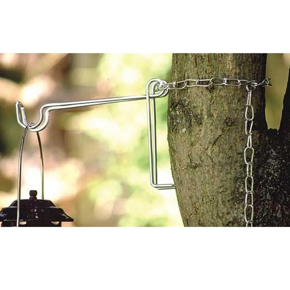 Petromax Lantern Hanger for Tree, Post, Home Balcony Patio or Campsite, Suspend Lamp for More Light in Yard or Campground Areas