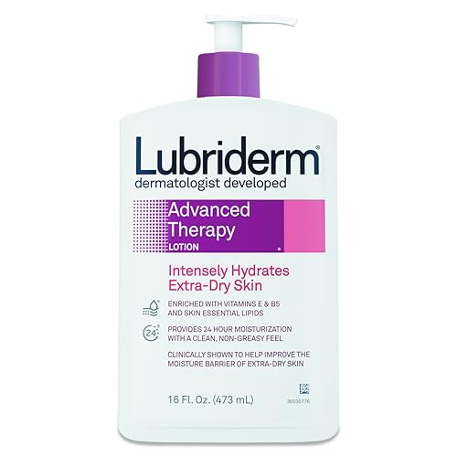 Lubriderm 48322 Advanced Therapy - Loción hidratante para manos y cuerpo botella de bomba volumen de 16 onzas 81 pulgadas de altura 116 pulgadas de Lubriderm 48322 Advanced Therapy - Loción hidratante para manos y cuerpo botella de bomba volumen de 16 onzas 81 pulgadas de altura 116 pulgadas de