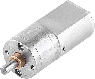 DC 12V High Torque Electric Gear Reduction Motor, 20mm Outer Diameter Gear Box Motor, Ideal for Various Applications(12V 50RPM)