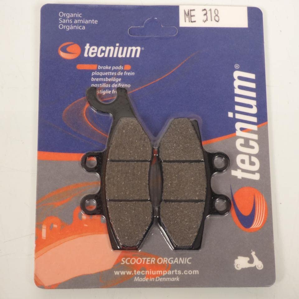 Plaquette de frein Tecnium résout le manque de mordant avant droit Piaggio 125 X9 Evolution