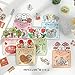 Produktbild BLOUR Girlhood Series Dekoratives Briefpapier Kawaii Girl Blumenaufkleber Set Scrapbooking DIY Tagebuch Album Stick Lable