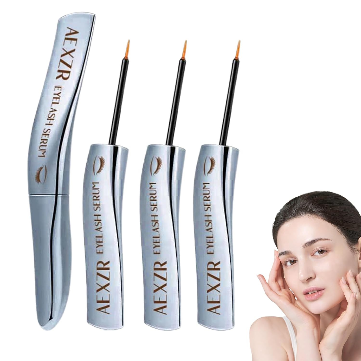 Eyelash Volumizing Growth Serum,Eyelash Volumizing Growth Serum,Premium Eyelash Growth Serum,Promote eyelash growth, making eyelashes thicker, longer and healthier (3PCS)