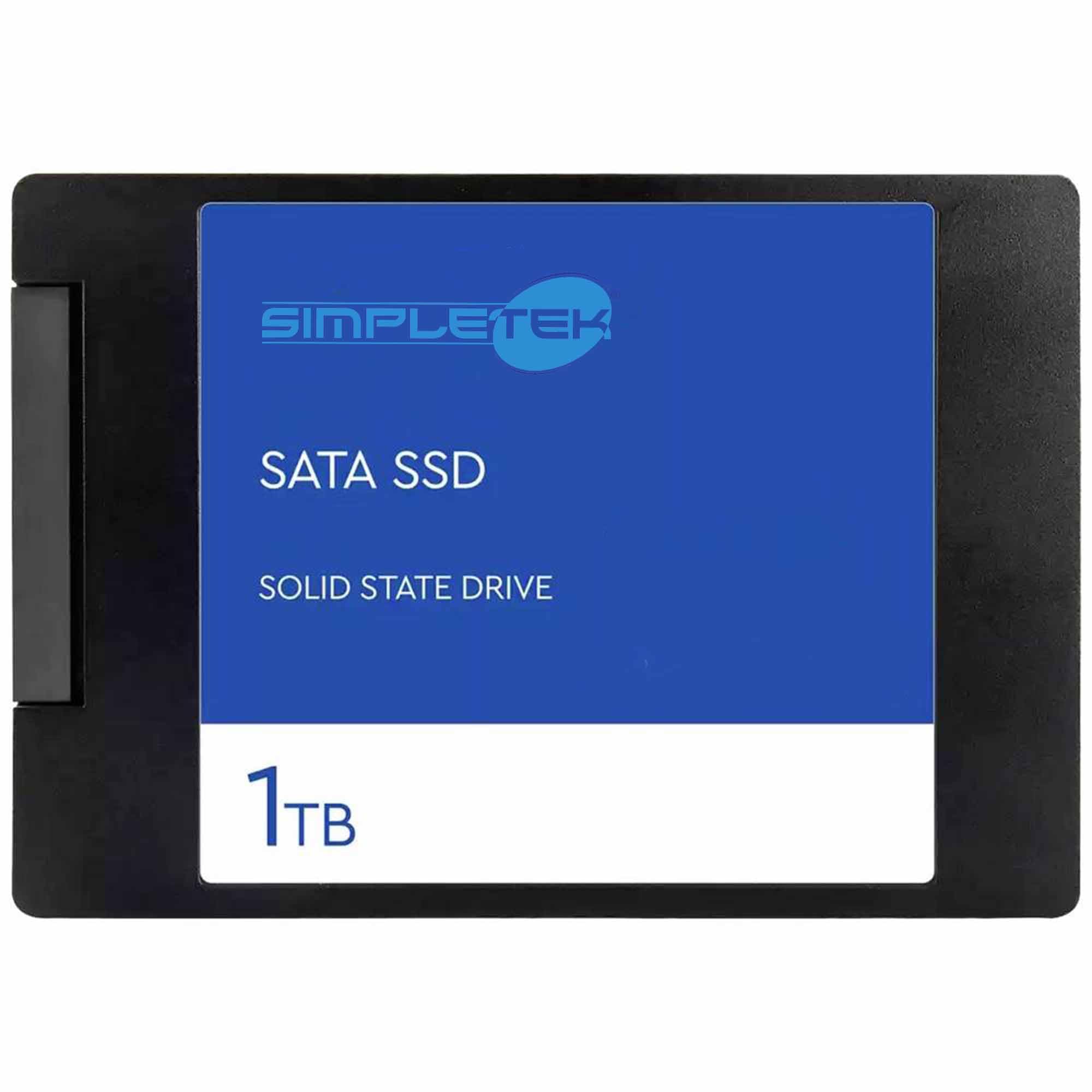 SIMPLETEK - Disco de estado sólido de 2,5" (SSD) 1TB 1000GB - SATA III - 6Gb/s | Alta velocidad para PC de sobremesa, portátil y estación de trabajo