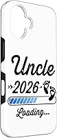 Vista 3 de Uncle 2026 Loading New Uncle Est 2026 First Time Uncle Case for iPhone 16