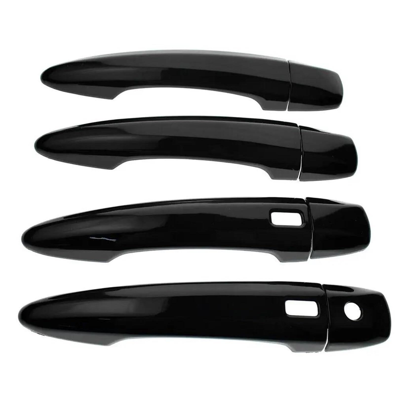 YOUZKA 4PCS Car Exterior Door Handle Cover Trim with Smart Keyhole Glossy Black for Nissan for Altima for Sentra 2019-2024